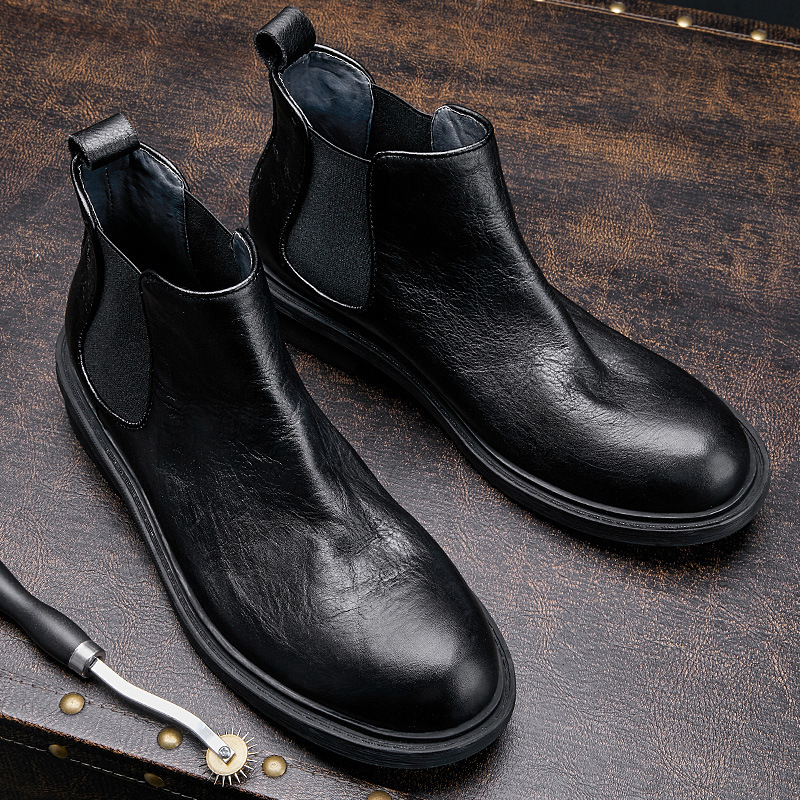 Sepatu Bot Motor Musim Gugur P - Vintage Leatherwork ulasan dan harga