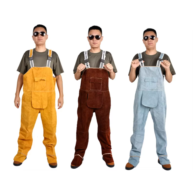 Celana terusan las kulit sapi  - Leather Work Overalls ulasan dan harga