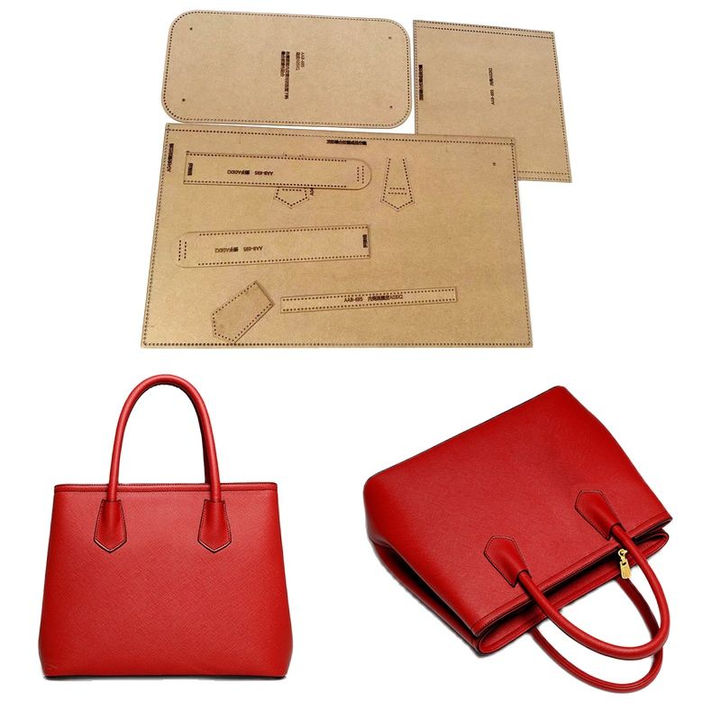 1Set Pola Jahit Tas Tangan Fas - Leatherwork Patterns ulasan dan harga