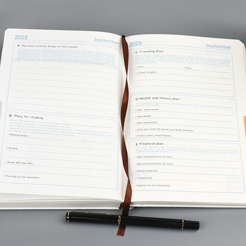 Buku Jadwal Tahunan 2025 Noteb - Leatherwork Plans ulasan dan harga