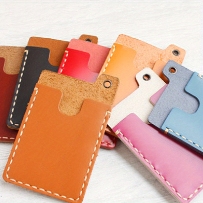 2 buah/set DIY Tempat Penutup  - Leatherwork Patterns ulasan dan harga